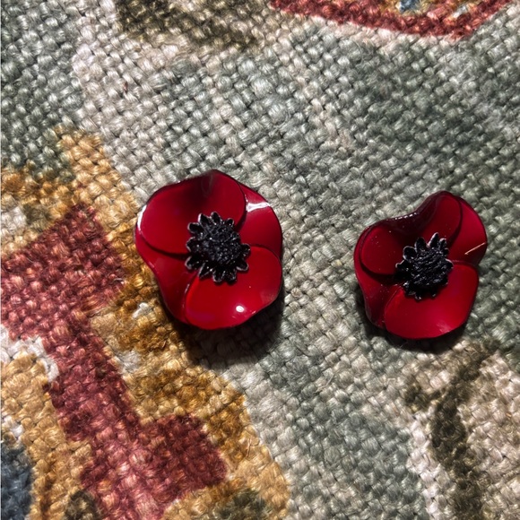 vintage Cilea Paris earrings Jewelry - Cilea Paris poppy earrings